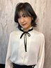 【梅雨に打ち勝つ湿気対策*】前髪ストレート+前髪カット ¥7500