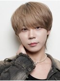 2027年トレンド　韓国風ナチュラルレイヤーラウンドマッシュ