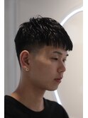 ニュアンスパーマ/ツイストスパイラル/フェード[中野/MEN'S]
