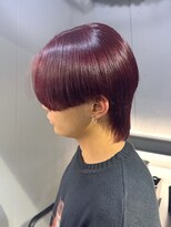 ロイス 神宮前(ROIS)&nbsp;ブリーチ無しで叶うワインレッド