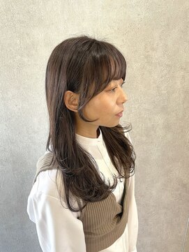 ソレイユバイエルズ(soleil by ailes) ロングレイヤー×アッシュ
