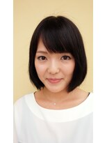 レーヴ ヘアー シエル(Reve hair ciel) ナチュラル大人カワイイ黒髪ボブ☆