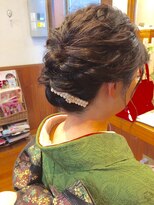 ヘアリゾート リーフ(Hair resort Reef) 和装ナチュラルルーズアレンジ