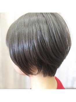 ラトゥールヘアーウィズ 小野王子店(LATOUR hair with)の写真/【ショート◎ボブ◎】360°どこから見ても《キレイ×カワイイ》小顔スタイル！年代関係なく美シルエットに