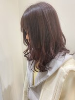 ネイヴィル オモテサンドウ(navile omotesando)&nbsp;☆ブリーチなしピンクラベンダーカラー☆navile表参道