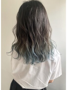 エル セルカ 高田馬場(el CERCA) 外国人風グレージュ×ホワイトブルーグラデーション【高田馬場】