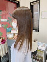 美容室 ケン(KEN)&nbsp;《40代》赤みを抑えたアッシュ系で髪質改善トリートメント