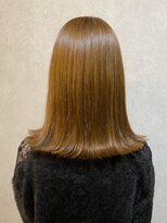 ウィスプ 赤羽店(wisp)&nbsp;外ハネベージュブラウン♪*。