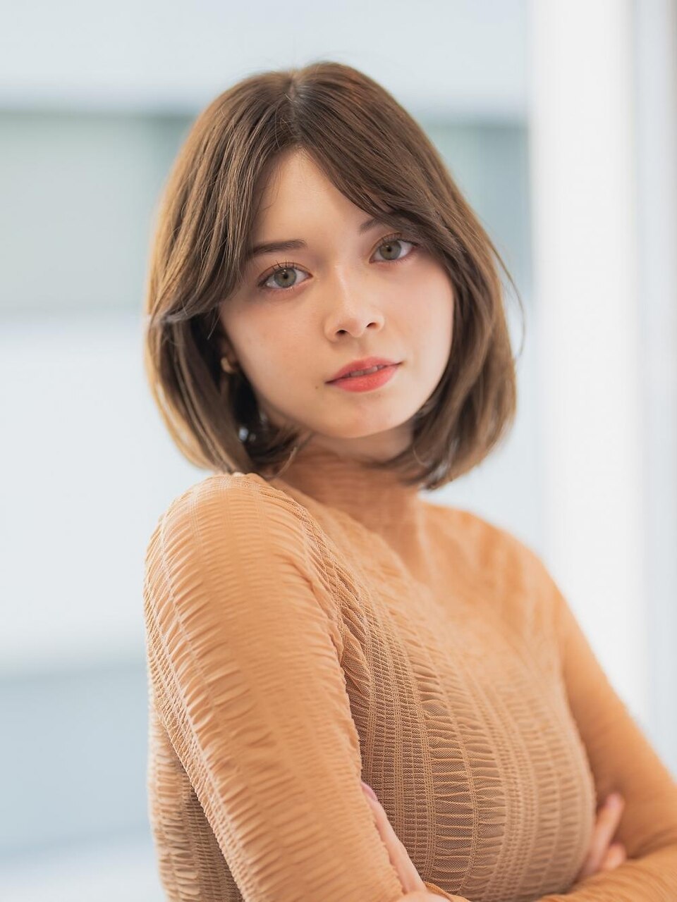 大人可愛い伸ばしかけボブ 20代30代40代 3：L178461237｜アグ