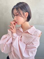 リベルテ(LIBERTE)&nbsp;リベルテ銀座20代　アッシュブラウン×ミニボブ