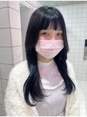 インナーカラーイヤリングカラー×デザインカラー【心斎橋】