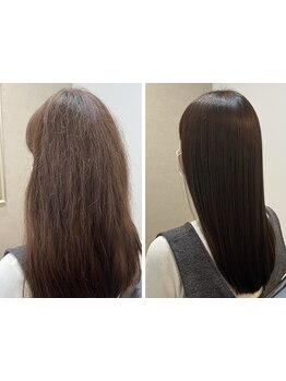 【髪質改善/上桂駅1分】[1日3名様のみ☆]髪の悩みや理想にお客様と一緒に向き合い解決に導きます。