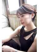 大人上品マッシュショート20代30代40代/シースルーバング[船橋]