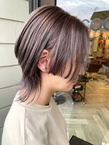 ヘア メイク ココ(hair make coco)&nbsp;★ウルフ★ホワイトグレージュ