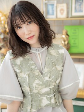 カバーヘア ブリス 戸田公園西口店(COVER HAIR bliss) ゆるふわ大人ガーリーレイヤーミディアムa戸田公園20代30代40代