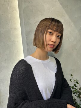 ノス 表参道(NOOS) 表参道駅/レイヤーカット/顔周り/ボブ/髪質改善ストレート