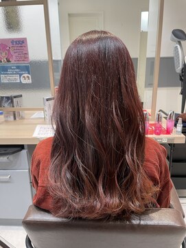 バサ 新所沢店(BASSA) 暖色カラーゆるふわロング