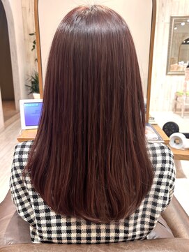 レイラバイアフロート 吉祥寺(Lila by afloat) カシスピンク/ブリーチなしカラー/ピンクブラウン