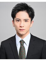 リップス 原宿(LIPPS)&nbsp;ツーブロ刈り上げアップバング ビジネスヘア