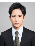 ツーブロ刈り上げアップバング ビジネスヘア