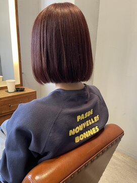 カーメラ(CAMERA) ラズベリーピンクボブ