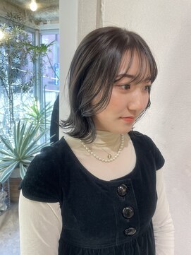 ボルタノット(volta∞knot) 【AYA】くびれボブ/オリーブグレージュ