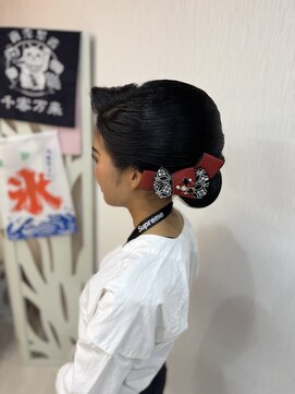 ハナココ 水戸店(hana Coco) お祭りヘアー