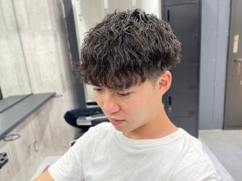 ザ マイル(The mile)の写真/学生さんも通いやすい！初めての美容室もお任せ◎[Men’s /ツイストスパイラルパーマ/フェザーパーマ/眉毛]