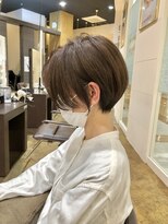 スミヤ(SUMIYA)&nbsp;大人可愛い20代30代40代50代黒髪前下がりショートボブ/鹿児島