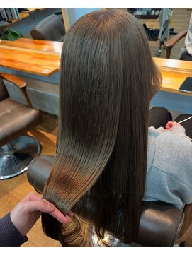 アン ブリーチ(UN BLEACH) 【ダブルカラー】オリーブグレージュ