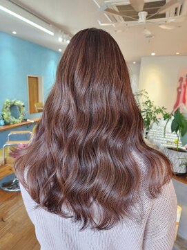 ヘアーリゾート マハナ(HAIR RESORT MAHANA) レイヤーカット/ミディアムヘア/ハイライト/インナーカラー/