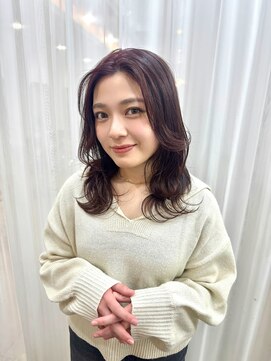 エトネ ヘアーサロン 仙台駅前(eTONe hair salon) medium【チェリーブラウン】