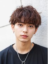 クラン 横浜(Clanc)&nbsp;サーフカール フェザーパーマ スパイキーショートブルーブラック