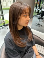 グミ(gumi)&nbsp;レイヤーカット×水素カラー