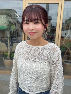 ミリ 奈良店(mm) ピンクブラウン/近鉄奈良/ピンク/暖色/髪質改善/奈良/学割