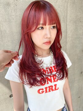 ビートス(BEAT S) 【BEAT S】　赤髪/レイヤーカット/レッドカラー/伏見/矢場町/栄
