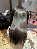 美髪ストレート♯静岡市♯髪質改善♯縮毛♯美髪矯正