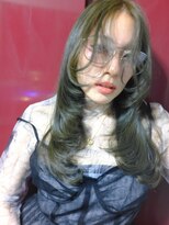 キジ(KIJI) フェイスレイヤー/レイヤー/マット/マットアッシュ/ハイトーン