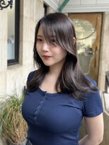 ラグーン 原宿 表参道(LAGOON)&nbsp;韓国くびれレイヤーミディアム