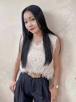 ゼスト 中野店(ZEST)&nbsp;【ZEST中野/chihiro】髪質改善カラーでブルーブラック