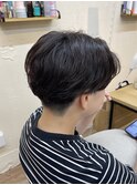 ハンサムショート×パーマ♪