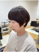 40代/50代向け　軽めショート/くびれショート