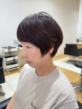 サラ ビューティ サイト 春日(SARA Beauty sight) 40代/50代向け 軽めショート/くびれショート