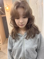 ムード(mood)&nbsp;ミルクティーベージュ/ダブルカラー/ブリーチなしダブルカラー