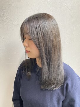 透明感ダメージレスカラー