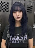 原宿/ウルフカット レイヤー デザインカラー ルーツカラー &nbsp;&nbsp;