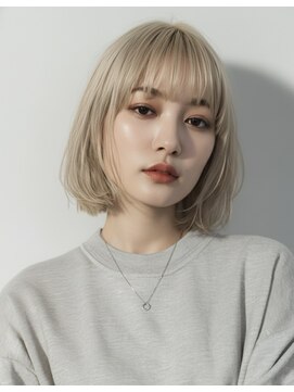 アクセスムーン 東海店(Access Moon) 着物ヘア/大人ガーリー/ダークアッシュ/似合わせカット/東海駅