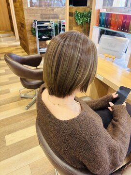 ダリー 新さっぽろ店(Dali) ハイライトオリーブカラー