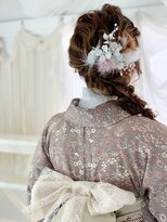 バサラ 横浜駅前店(VASARA)&nbsp;横浜/着物ヘア/編み下ろし/アレンジスタイル