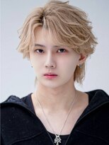 MEN'S HAIR BLEACHi 岐阜柳津店【メンズ ヘア ブリーチ】【4月29日オープン（予定）】&nbsp;《BLEACHi》フェザーパーマウルフ【numberA.×BLEACHi】